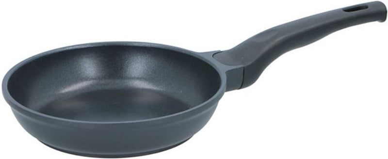 Sartén Alpina 24 cm - sartén con revestimiento antiadherente - sartén para todo tipo de fuegos - también para inducción - sin PFOA - negra