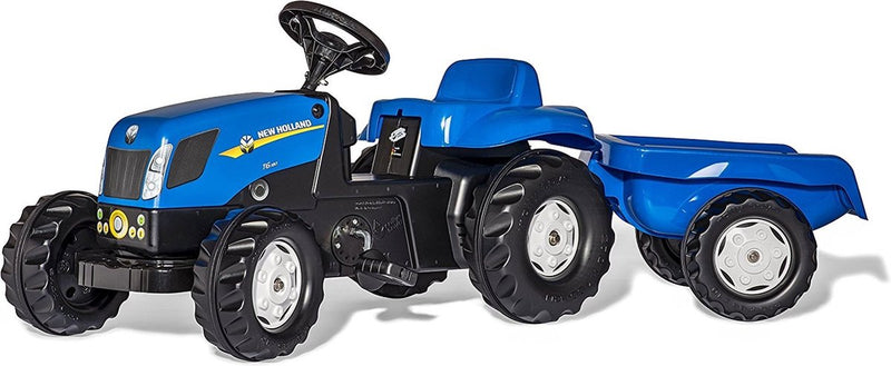 Rolly Toys Stair Tractor Rollykid Holland T7040 Junior Blue