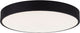 Brilliant filiz - lampada da soffitto - ø 49 cm - LED 36w - CCT - dimmerabile - telecomando - bianco e nero