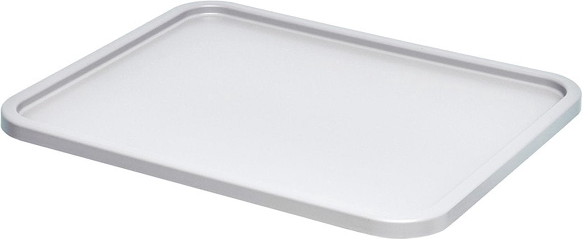 Idesign - coperchio id wallspace per contenitore portaoggetti l - plastica riciclata - grigio