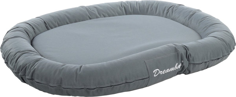 Cuscino per cani Flamingo dreambay® ovale petrolio - 120 x 90 x 16 cm - lavabile - rivestimento sfoderabile con cerniera - idrorepellente - ideale per Labrador, golden retriever, pastore tedesco, Rottweiler Weimaraner, ecc.