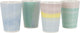 Bo-camp - pastel - beker - barfleur - melamine - 4 stuks