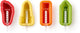 Lékué ijsvormpjes iconic - 4 st. - mixed