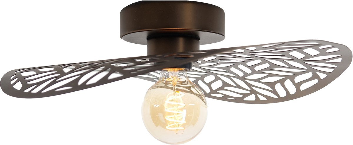Lampada da soffitto Eglo swaby - e27 - ø 40 cm - bronzo