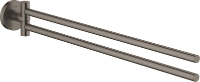 Grohe essentials handdoekhouder - metaal - hard graphite geborsteld (mat antraciet) - 40371al1