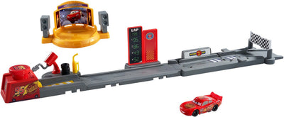 Mattel disney pixar cars juego de lanzamiento de copa de pistón de disney y pixar cars