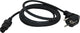 Cable de alimentación Scanpart c15 de 2 metros - con enchufe - especialmente indicado para bandeja gourmet o de horno - resistente al calor - universal