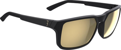 Bbb ciclismo gafas de ciclismo spectre - gafas de sol deportivas para hombre y mujer - gafas deportivas informales, para bicicleta eléctrica y de montaña - negro mate - bsg-66