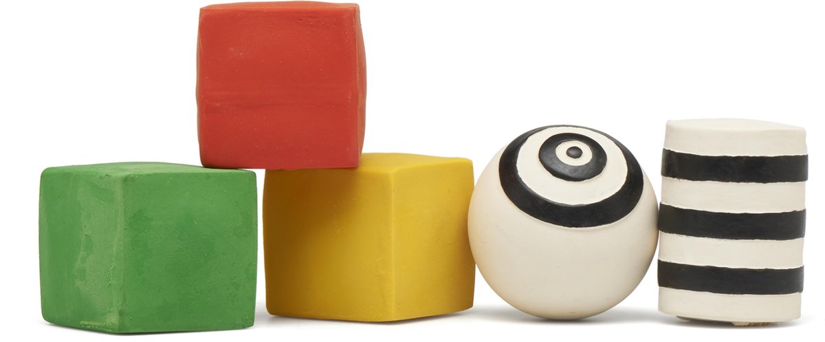Lanco toys lanco sensory rubberen bijtspeeltje - astronomia - 3 stuks