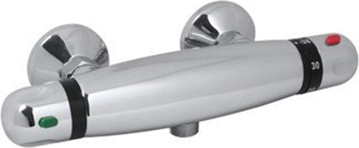 Plieger verano - rubinetto doccia termostatico - interasse cm 15 - cromo