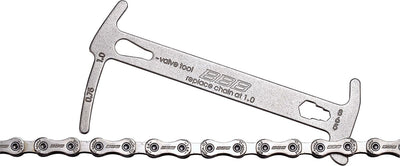 Bbb cycling kettingmeter – slijtagemeter fietsketting – inclusief kettinghaak tool – chainchecker - btl-125