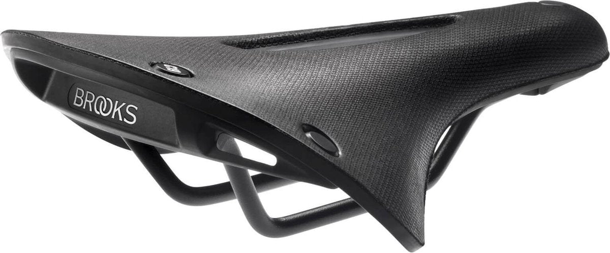 Brooks Saddle C19 Tallado Cambium todo clima negro