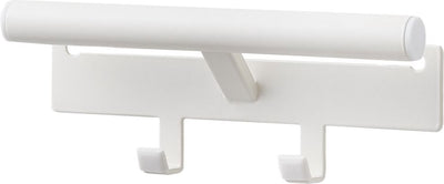 Percha para mochila Yamazaki - torre - blanco