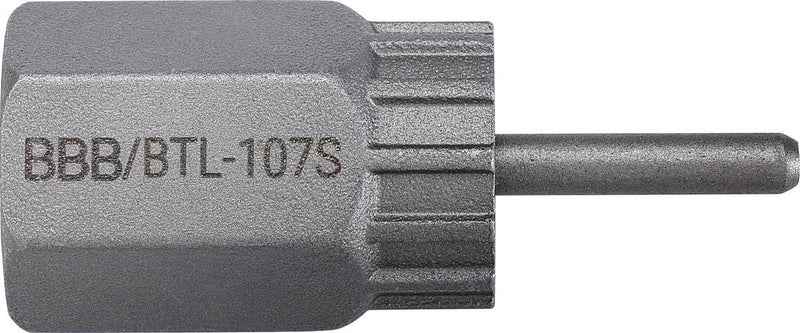 Estrattore cassetta Bbb ciclismo lockplug shimano - con perno di centraggio - attrezzi per bicicletta btl-107s