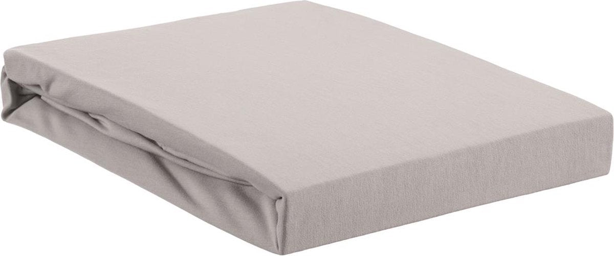 Beddinghouse - jersey elástico - sábana ajustable - 140x220 cm - gris claro - calidad premium