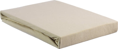 Jersey Beddinghouse - lenzuolo con angoli topper - 160x200 220 - sabbia