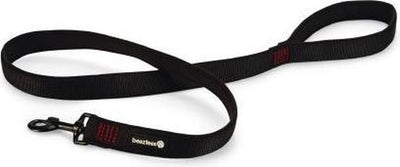 Beeztees parinca premium - guinzaglio per cani - nero - 180 cm x 25 mm
