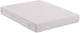 Ropa de cama - jersey elástico - topper dividido - sábana ajustable - 180x220 cm - blanco