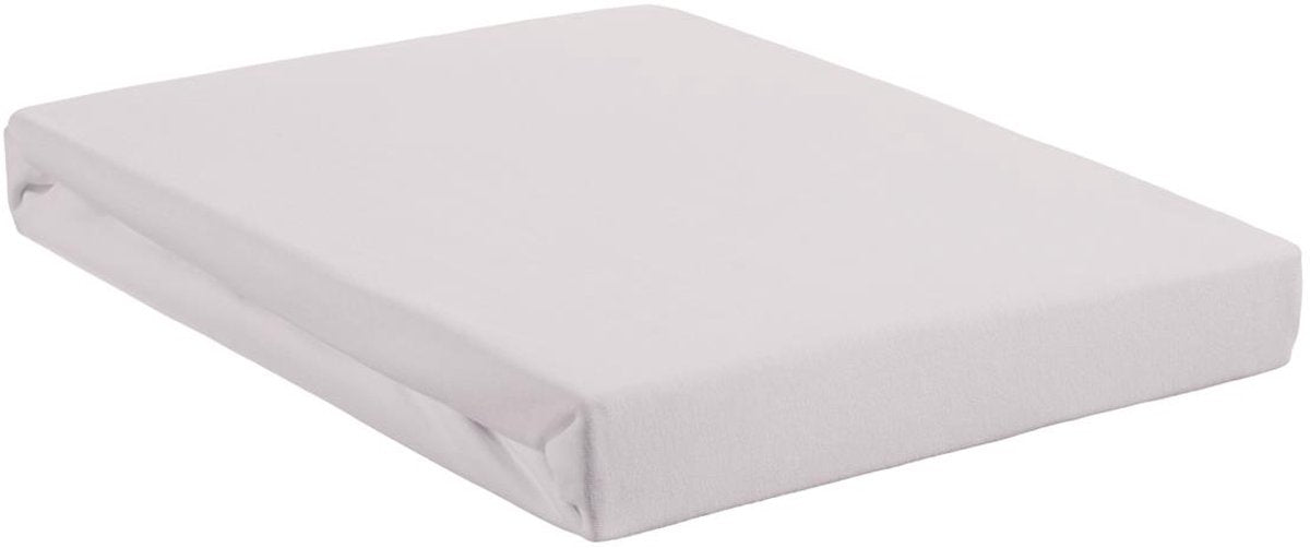 Beddinghouse - jersey elasticizzato - lenzuolo con angoli - 80x220 cm - bianco - qualità premium