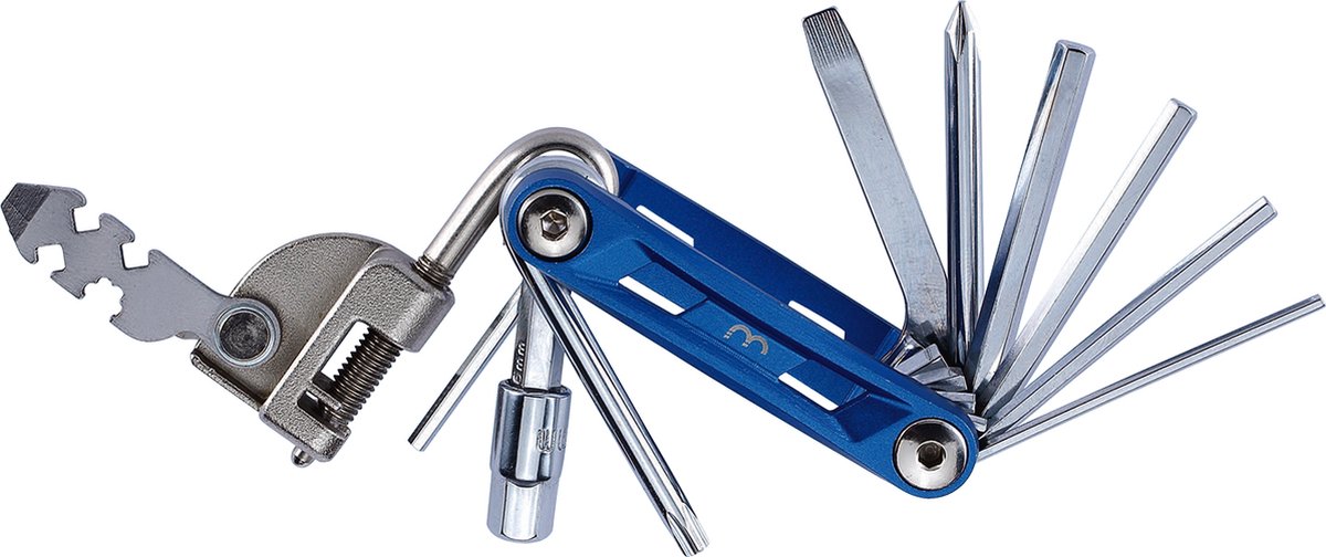 Bbb cycling primefold l multitool fiets - fietsgereedschap multi-use - inklapbare minitool voor fiets - 16 functies - btl-48l