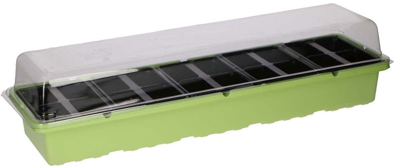 Sowing tray with 12 compartments