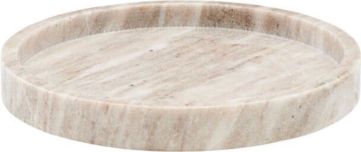 Meraki  - marble tray ø 25 cm - beige (mkma012 312530012)