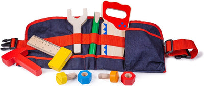 Bigjigs Red Tool Belt