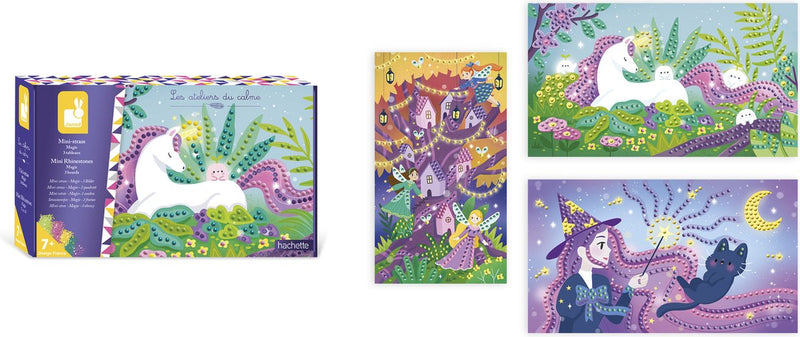 Janod - les ateliers du calme - mini pedrería - magia - set de manualidades