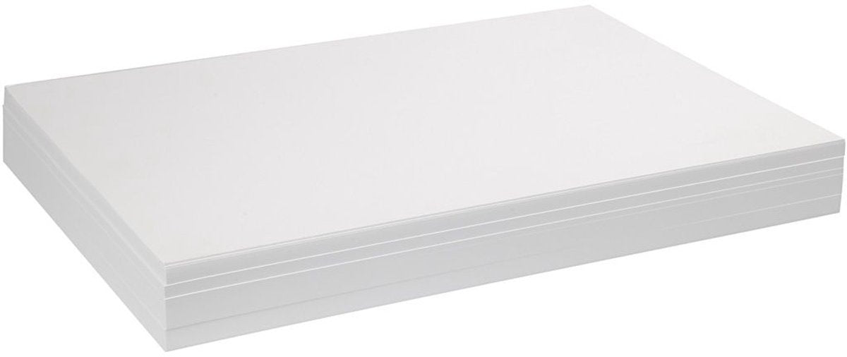 Papel de dibujo Creativ company, a2, hoja 420x594 mm, 190 gr, blanco, 250 hojas 1 caja