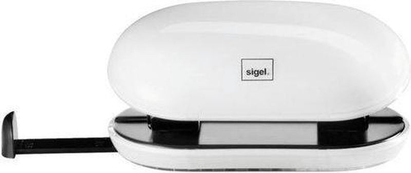 Perforatore Sigel - stile occhio - 2 fori - plastica - si-sa103
