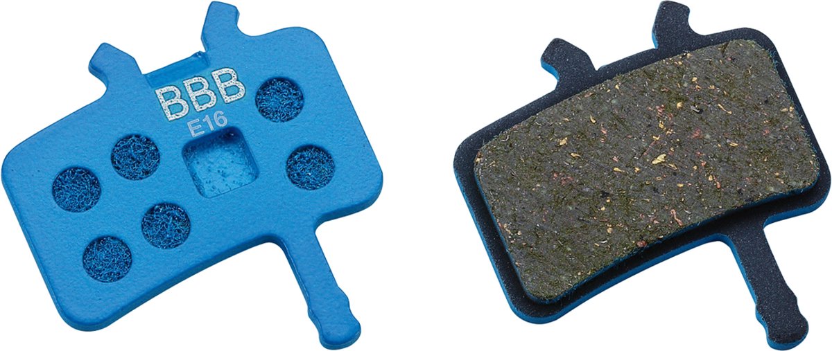 Bbb cycling discstop remblokken - schijfremblokken - compatibel met sram avid juicy schijfremmen - blauw - bbs-42t