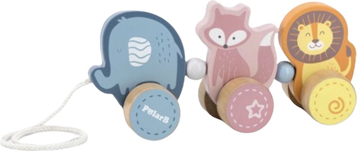 Viga polarb - animales de madera - regalo de maternidad