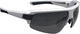 Bbb cycling impulse fietsbril - onbreekbare wielren bril - sport zonnebril met 3 lenzen - glanzend wit - bsg-62
