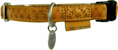 Colletto macleather marrone