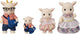 Figure di gioco morbide e vellutate della famiglia delle famiglie Sylvanian