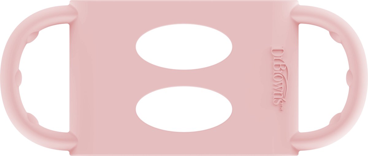 Manico in silicone Dr. Brown - per bottiglia a collo largo - rosa