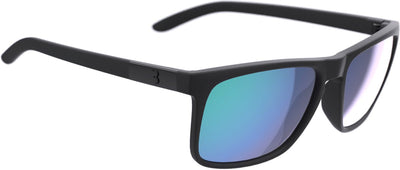 Bbb ciclismo gafas de ciclismo casuales polarizadas town r - gafas deportivas casuales para hombres y mujeres - gafas de sol polarizadas duraderas para ciclismo urbano - negro mate - bsg-56re