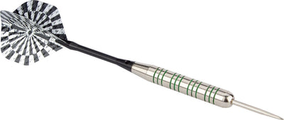Dardos Abbey Darts - alpaca - plata negra - 23