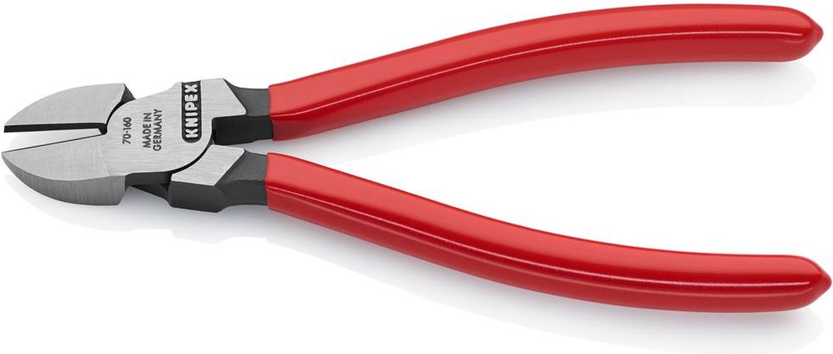 Knipex 70 01 160 cortador lateral de taller con bisel 160 mm