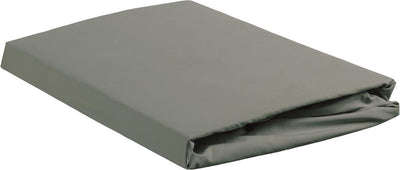 Ambiante - bamboo-cotton - box spring fitted sheet - 160x200 cm - green