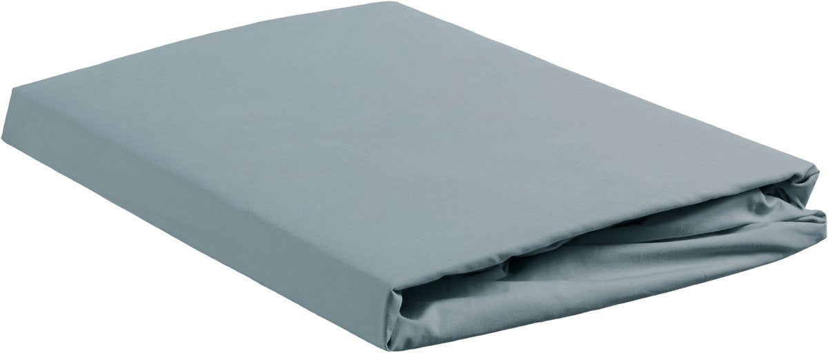 Ambiante katoen - topper hoeslaken - 180x200 - blauw