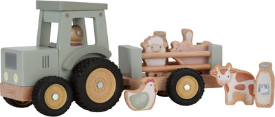 Tiamo Little Farm tractor with trailer
