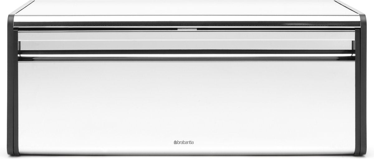 Panera Brabantia - con tapa abatible - acero brillante