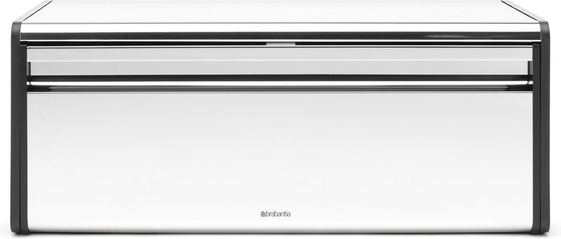 Panera Brabantia - con tapa abatible - acero brillante