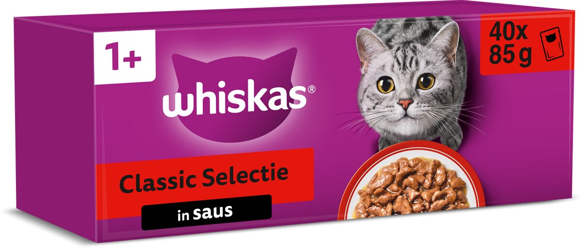 Whiskas Multipack Cascia per adulti Selezione per adulti in salsa