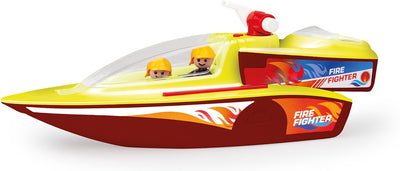 Lena fire boat toy - boazz fire boat with boaties.