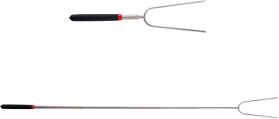 Master part grill brochetas para barbacoa - brocheta para parrilla - malvavisco - brocheta para salchichas - palitos para parrilla para barbacoa - longitud ajustable 29,5-91 cm - diseño telescópico extensible - acero inoxidable