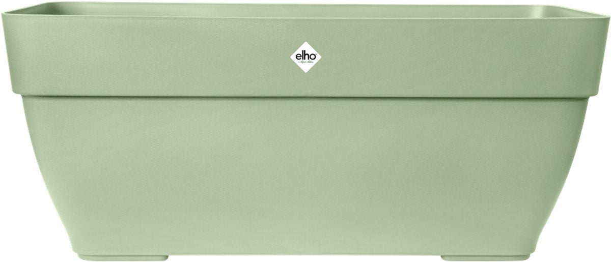 Elho vibia campana trough 80 - macetero exterior - ø 76,5 x h 33,3 cm - verde pistacho