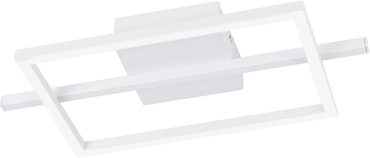 Eglo amandolo plafondlamp - led - 40 cm - wit - instelbaar rgb wit licht - dimbaar