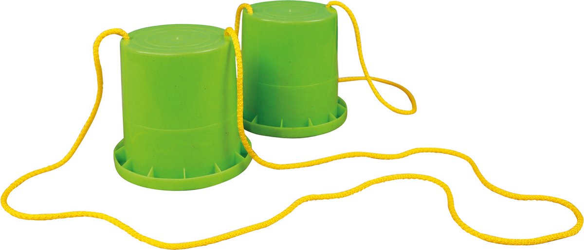 Bloques para caminar Lena eco por par - verde 17 cm - para el equilibrio y la motricidad